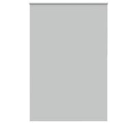 vidaXL Roller Blind Blackout Light Grey 165x210 cm Fabric Width 161.6 cm Polyester, Grey