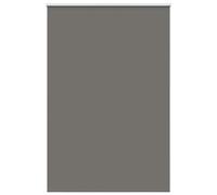 vidaXL Roller Blind Blackout Grey 165x210 cm Fabric Width 161.6 cm Polyester