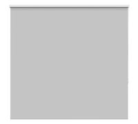 vidaXL Roller Blind Blackout Light Grey 150x150 cm Fabric Width 146.6 cm Polyester, Grey