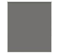 vidaXL Roller Blind Blackout Black 125x175 cm Fabric Width 121.6 cm Polyester, Black