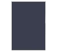 vidaXL Roller Blind Blackout Marine 95x150 cm Fabric Width 90.7 cm Polyester, Blue