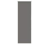 vidaXL Roller Blind Blackout Black 45x130 cm Fabric Width 40.7 cm Polyester, Black