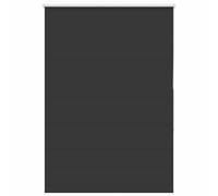 vidaXL Roller Blind Blackout, Polyester, 100 x 150 cm, 96 cm Fabric Width, Black