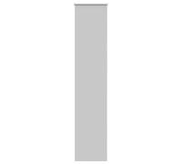 vidaXL Roller Blind Blackout Light Grey 40x210 cm Fabric Width 35.7 cm Polyester