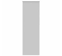 vidaXL Roller Blind Blackout Light Grey 85x230 cm Fabric Width 80.7 cm Polyester