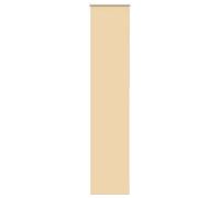 vidaXL Roller Blind Blackout Beige 45x230 cm Fabric Width 40.7 cm Polyester