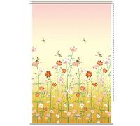 ROLLER BLINDS 100% Blackout Window Roller Shade Floral Patterned, for Living Room/Nursery/Bedroom - 60cm/ 80cm/ 100cm/ 120cm/140cm Wide (Size : 120x100cm)