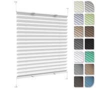 Roller Blinds 20x30 cm Pleated Blackout es No Drill Light Filtering Translucent Window Coverings for Doors & White Home Décor