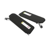 Roller Blinds Car Sun Visors For Chevy For Corvette C5 1997-2004 Sunvisors With Vanity Mirror Pair With LED Sunshade 10442033 10442034 Car Window Shades(1pair)