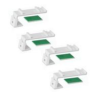 Roller Blinds Fixing Bracket No Drilling Replacement Parts for Window Shade Roller Curtain Rod Holder Adjustable Clamp Wall Mounted Curtain Hardware