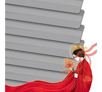 Roller Blinds Thermal Blackout Roller Blind, Roller Shade Blackout Shades Window Blinds Easy fit Home Office Window Blinds for Kitchen/Bathroom/Toilet any Room 1x1.5m/39x59in(WxH) silver-gray