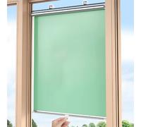Roller Blinds Thermal Blackout Suction Cup Roller Blind - Retractable Insulated UV Protection Privacy Shades Temporary Curtains No Drilling Easy Fit Home Office Window Blinds