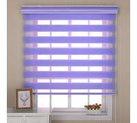 Roller Blinds, UV-Resistant Double Layer Fabric Shades for Home and Office, Easy to Use with Install Accessories