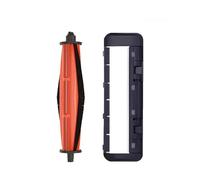 Roller Brush Accessories,Compatible for Xiaomi, Robot Vacuum X20 Plus/ X20+/M40/M30S/Omni 1S/Omni 2 Parts Cutting Hair Anti-Tangle(Roller Brush+Black Cover Plate)