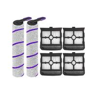 Roller Brush and Filter Replacement Kit, Compatible with Rowenta X-Clean 10, Tefal X-Clean 10, Vacuum Mop Maintenance Components(Brush Filter Set B)