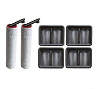 Roller Brush and HEPA Filter Set Compatible for Dreame H15 Pro, H15 Mix, H12 Pro FlexReach, Microfiber Brush Rollers for Vacuuming and Mopping, Washable Filters for Dust and Fine Particles(6pcs)