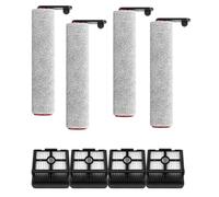 Roller Brush and Mesh Insert Set, Compatible with Dreame H12 Pro, H12 Plus