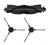 Roller Brush and Side Brush Kit Compatible with Airzeen R7, J10 and P10 Robot Vacuums, Replacement Main Roller and Edge Cleaning Accessories Set