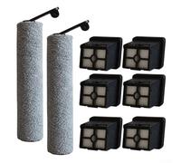 Roller Brush Bar Plus Pro Kit for Pro H12 H15 Filter H12 Plus H13 Pro for Hepa Mix M13 Vacuum Wet/Dry Beta Cleaners - 1 Set (1 Brush 2 Filters)(B)