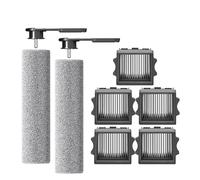 Roller Brush Filter Accessories,Compatible For Tineco Floor One Switch S6Stretch S6，Parts Wet Dry Vacuum Cleaner Consumable(Set 7pc)