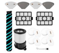 Roller Brush Filter Accessories Kit for Shark IP3251UKT IP3251UK IP3251 PowerDetect DuoClean Detect Anti-Hair Wrap Plus Cordless Vacuum Cleaner Replacement Parts (12 Pack)