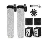 Roller Brush + Filter for Rowenta X-Clean 2/X-Clean 4 Wet & Dry Vacuum Cleaner: Rotary Brushes HEPA Filters Side Brush