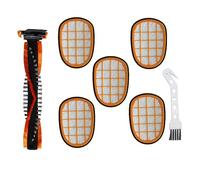 Roller Brush Filter Replacements Compatible With Philips SpeedPro Max FC6822 FC6827 FC6812 FC6813 FC6904 Vacuum Cleaner Accessories (Color : 6pcs)