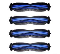 Roller Brush for Ecovacs X8 X9 Replacement Parts Main Bristle Brush Deep Clean Carpet Hard Floor ABS Material Dual Set(B)