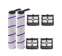 Roller Brush & HEPA Filter Replacement Kit Compatible With Narwal S20 Pro, Compatible With Rowenta X-Clean 10, 2-in-1 Vacuum Mop Accessories(6PCS)