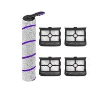 Roller Brush & HEPA Filter Replacement Kit Compatible With Narwal S20 Pro, Compatible With Rowenta X-Clean 10, 2-in-1 Vacuum Mop Accessories(5PCS)