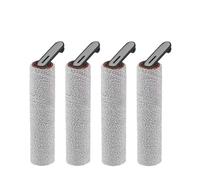 Roller Brush Hreplacement，Compatible for Dreame，H14 Pro / H20 Ultra/H30 Ultra H13 Pro Floor Scrubber Vacuum Cleaner Accessories(4pcs)