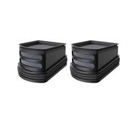 Roller Brush Mop Cloth HEPA Filter Accessories, Compatible For OSOTEK, H200/Compatible For Xiaomi Truclean W10 Pro Cleaner Accessories (Color : 2 x Filters)