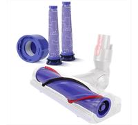 Roller Brush + Pre&Post HEPA Filter Combo Compatible for Dyson V7 V8 Vacuum Cleaner Replacement Parts,