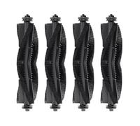 Roller Brush Replacement，Compatible for Eufy，X8 Pro X8 Pro SES Robot Vacuum Main Brush Washable Durable Deep Clean Rubber Brushroll Part(4pcs)
