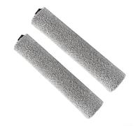 Roller Brush Replacement for Eufy for Omni E35 - Main Roller Brush for Pet Hair Dirt Debris - for Durable Plastic Fiber Cleaning Tool Hardwood Carpet for Tile Stone Floors(2 Pack)