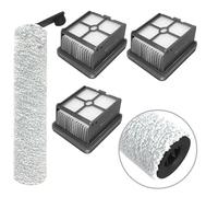 Roller Brush Replacement Kit for H12S, H12S AE, for G10 for Combo Cordless Dry Vacuum, Includes Main , Side Brushes and for Lint