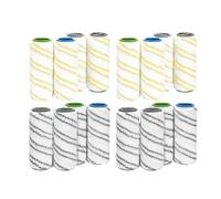 Roller Brush Replacement Set, Compatible with Karcher FC3/FC3D/FC5/FC7, Electric Floor Cleaner Maintenance Spare Part(Set 16PCS)