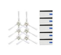 Roller Brush ,Side Brush , Filter ,Compatible For Tefal Rowenta X-plorer Serie 75 RG7687 RR7687WH Robotic Vacuum Cleaner Spare Accessories (Color : As shown-06)