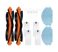 Roller Brush Side Brush Hepa Filter Accessories Part Compatible For Tefal Rowenta X-PLORER SERIE 50 RR7387WH RR7335 Robot Vacuum Cleaner (Color : Set19-28PCS)