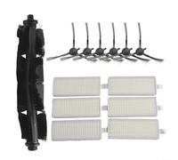 Roller Brush & Side Brush Kit for Tapo RV30/RV10 Vacuum Cleaners - Corrosion-Resistant, Wear-Resistant, Efficient Cleaning