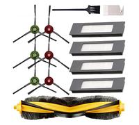 Roller Brush Side Brushes Filters Set Compatible with Ecovacs Deebot OZMO 920 950 T5 T8 T9 AIVI MAX Yeedi 2 Hybrid Robot Vacuum Cleaner