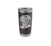 Roller Coaster How Many Roller Coaster Rides Does A Person Stainless Steel Insulated Tumbler