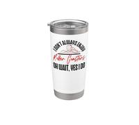 Roller Coaster I Don't Always Enjoy Roller Coasters Oh Wait, Stainless Steel Insulated Tumbler
