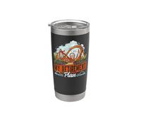 Roller Coaster Retired My Retirement Plan Stainless Steel Insulated Tumbler