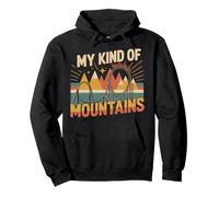 Roller Coaster Retro Vintage My Kind Of Mountains Pullover Hoodie