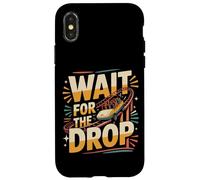Roller Coaster Retro Vintage Wait For The Drop Case for iPhone X/XS