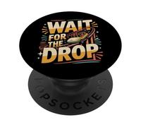 Roller Coaster Retro Vintage Wait For The Drop PopSockets Adhesive PopGrip