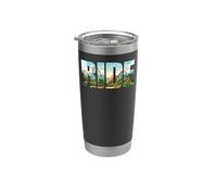 Roller Coaster Ride Stainless Steel Insulated Tumbler