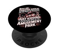 Roller Coaster Roller Coaster-A-Holic On The Road To PopSockets Adhesive PopGrip