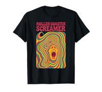 Roller Coaster Screamer | Thrill Ride | Funfair T-Shirt